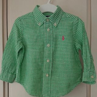 ラルフローレン(Ralph Lauren)の【専用】ラルフローレン チェックシャツ 80サイズ(シャツ/カットソー)