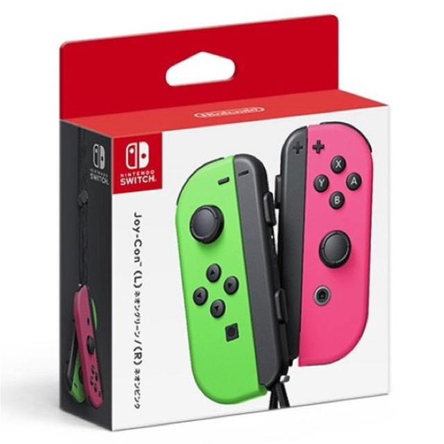 エンタメ/ホビー新品 Joy-Con (L) ネオングリーン/ (R) ネオンピンク 即購入可