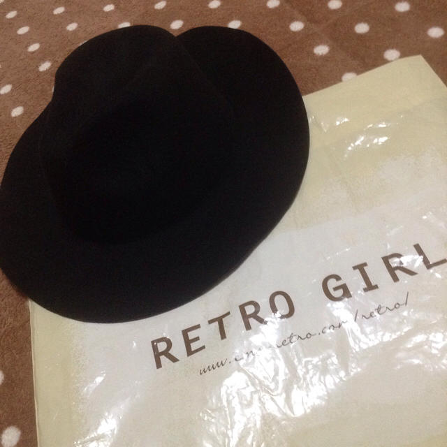 RETRO GIRL(レトロガール)の女優帽♡ レディースの帽子(ハット)の商品写真