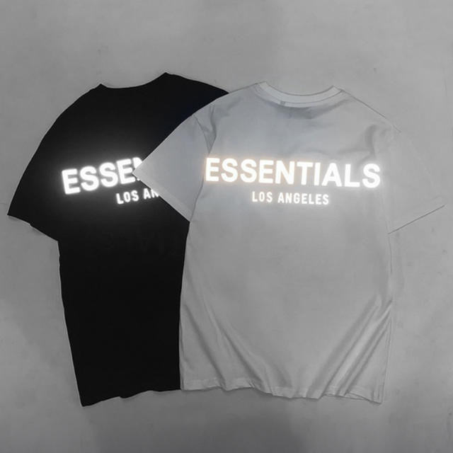 FEAR OF GOD(フィアオブゴッド)のFOG Essentials エッセンシャルズ リフレクティブロゴ Tシャツ S メンズのトップス(Tシャツ/カットソー(半袖/袖なし))の商品写真