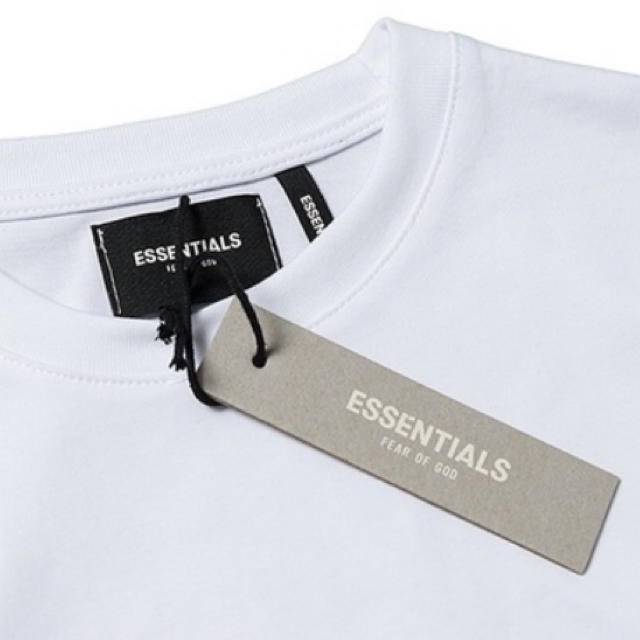 FEAR OF GOD(フィアオブゴッド)のFOG Essentials エッセンシャルズ リフレクティブロゴ Tシャツ S メンズのトップス(Tシャツ/カットソー(半袖/袖なし))の商品写真