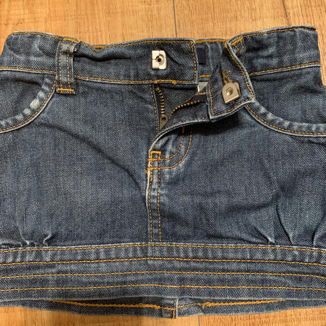 GAP Kids(ギャップキッズ)のデニムスカート キッズ/ベビー/マタニティのキッズ服女の子用(90cm~)(スカート)の商品写真