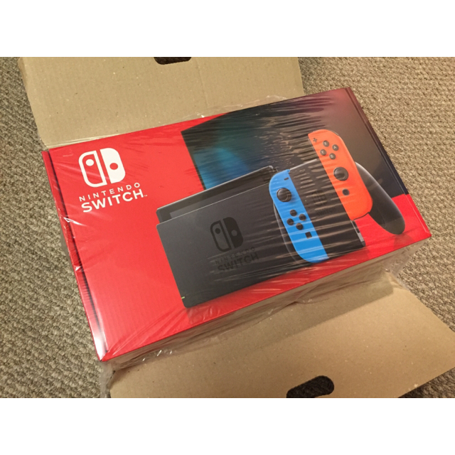 ニンテンドー Switch スイッチ 本体 ネオンブルー ネオンレッド 任天堂