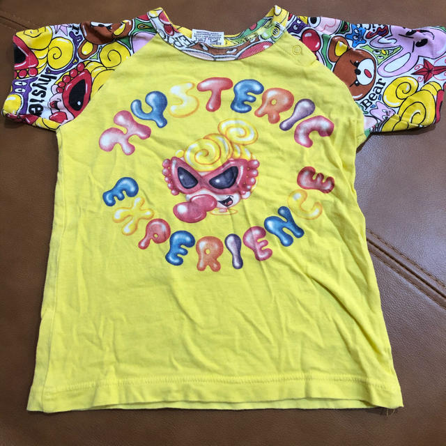 HYSTERIC MINI - ヒスミニ Tシャツ イエロー 半袖の通販 by りんりん