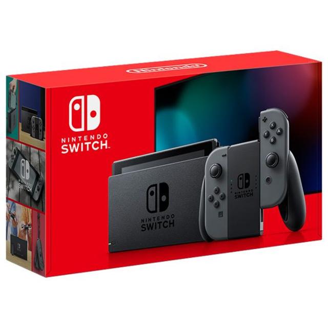 Nintendo Switch(ニンテンドースイッチ)の【新品】任天堂 スイッチ　Nintendo Switch グレー エンタメ/ホビーのゲームソフト/ゲーム機本体(家庭用ゲーム機本体)の商品写真