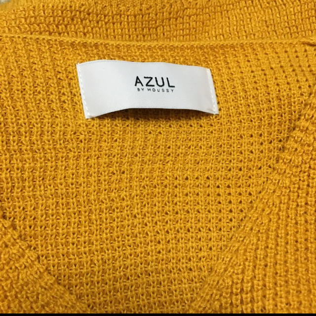 AZUL by moussy(アズールバイマウジー)のAZUL by moussy サマーニット　（未使用） レディースのトップス(カットソー(半袖/袖なし))の商品写真