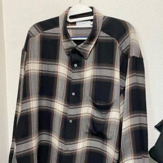 コモリ(COMOLI)のGraphpaper 19aw CHECK BIG SLEEVE SHIRT(シャツ)