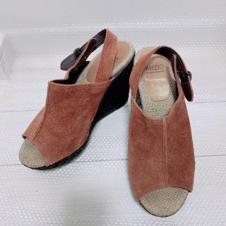 イエローブーツ(Yellow boots)のウェッジソール　スウェードサンダル(サンダル)