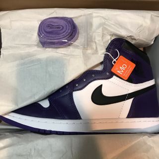 ナイキ(NIKE)のJordan 1 Retro High OG Court Purple27(スニーカー)