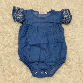 Baby ベイビー デニム ロンパース(ロンパース)