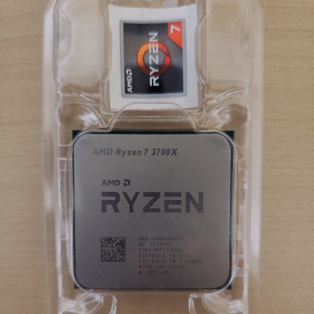 amd ryzen 7 3700xスマホ/家電/カメラ