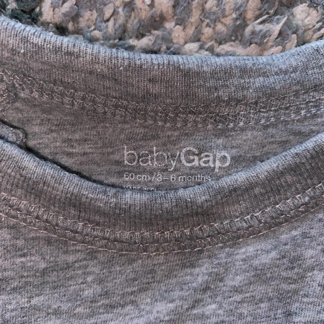 babyGAP(ベビーギャップ)のGAP、３枚セット！肌着60サイズ　 キッズ/ベビー/マタニティのベビー服(~85cm)(肌着/下着)の商品写真