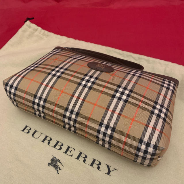 BURBERRY(バーバリー)のBurberrys☆クラッチバッグ☆ポーチ☆美品 レディースのバッグ(クラッチバッグ)の商品写真