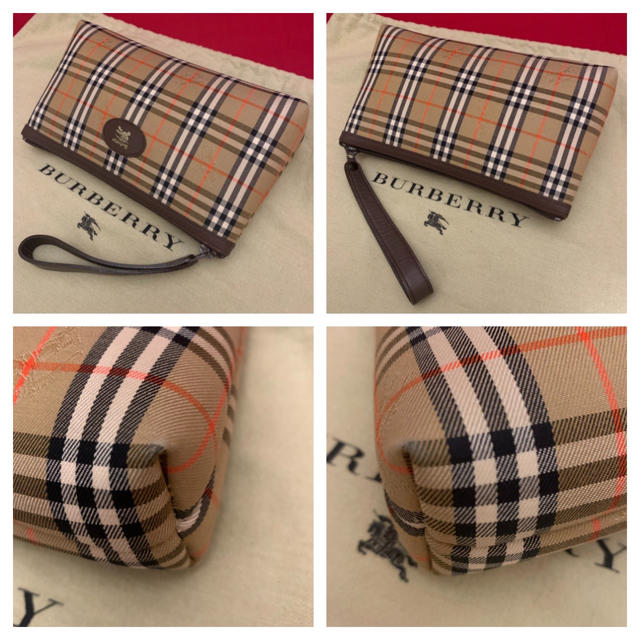 BURBERRY(バーバリー)のBurberrys☆クラッチバッグ☆ポーチ☆美品 レディースのバッグ(クラッチバッグ)の商品写真