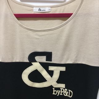 アンドバイピーアンドディー(&byP&D)のTシャツ(Tシャツ(半袖/袖なし))