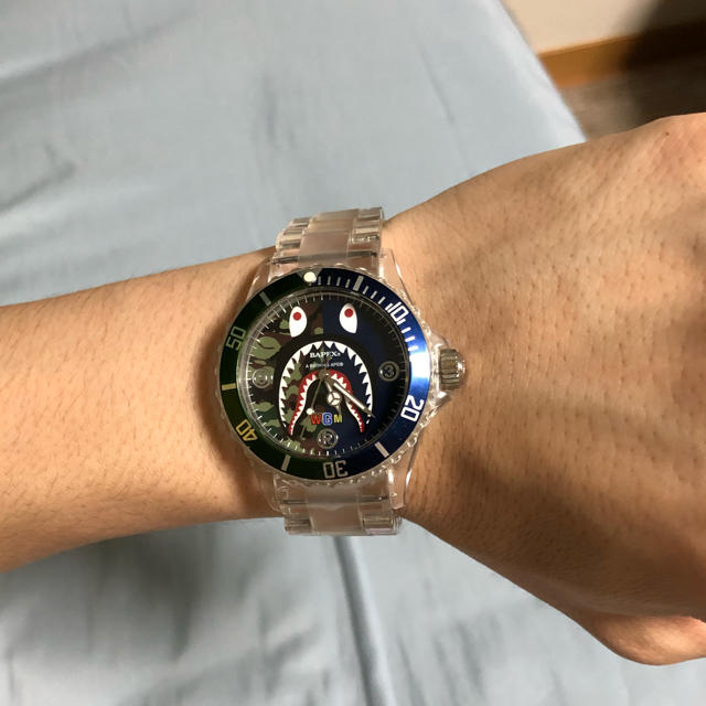 A BATHING APE(アベイシングエイプ)のエイプ BAPEX® シャーク 腕時計 ウォッチ メンズの時計(腕時計(アナログ))の商品写真