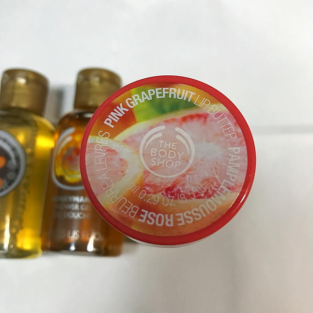 THE BODY SHOP(ザボディショップ)のTHE BODY SHOP ザ・ボディショップ　シャワージェル &リップクリーム コスメ/美容のボディケア(ボディソープ/石鹸)の商品写真