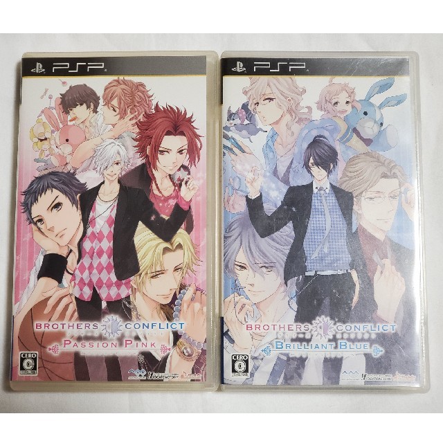 PlayStation Portable(プレイステーションポータブル)のBROTHERS CONFLICT Brilliant Blue PSP エンタメ/ホビーのゲームソフト/ゲーム機本体(携帯用ゲームソフト)の商品写真