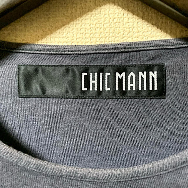 CHIC MANN(チックマン)の【美品】CHIC MANN ビートルズメッセージT 日本製 メンズのトップス(Tシャツ/カットソー(半袖/袖なし))の商品写真