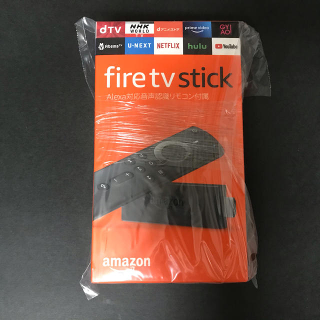 新品 Fire TV Stick Alexa対応音声認識リモコン付属