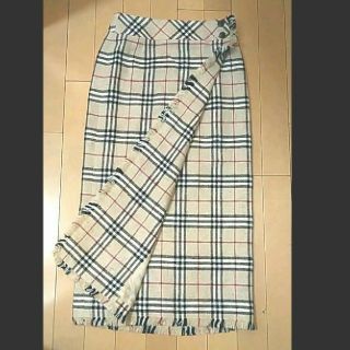 バーバリー(BURBERRY)の♥バーバリー　BURBERRY　巻き　ラップ　スカート　ロング　タイト　パンツ　(ロングスカート)