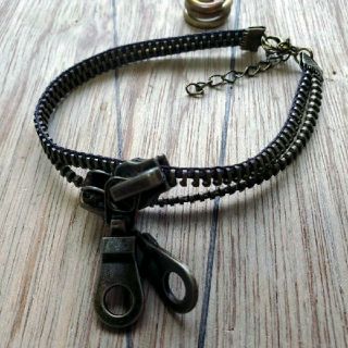 ディースクエアード(DSQUARED2)のzipper bracelet(ブレスレット)