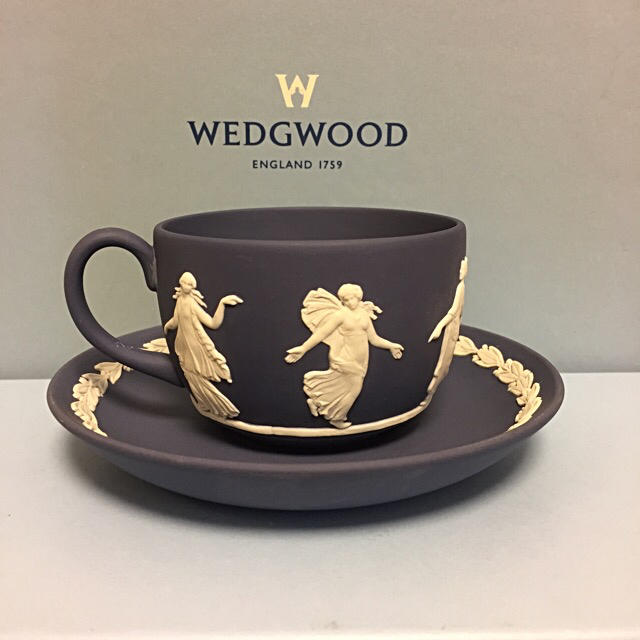 WEDGWOOD ジャスパーの蓋物