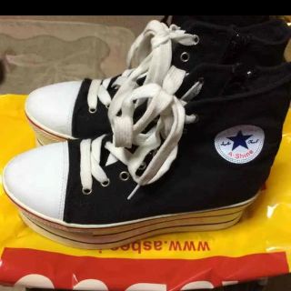 コンバース(CONVERSE)の① 厚底 スニーカー(スニーカー)