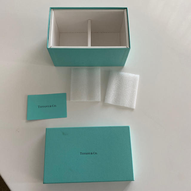 Tiffany & Co.(ティファニー)のティファニー　タンブラー　空箱 インテリア/住まい/日用品のキッチン/食器(グラス/カップ)の商品写真