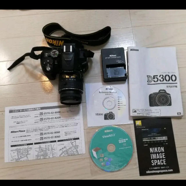 Nikon Nikond5300一眼レフカメラ 望遠レンズ カメラケース付き の通販 By ちい S Shop ニコンならラクマ