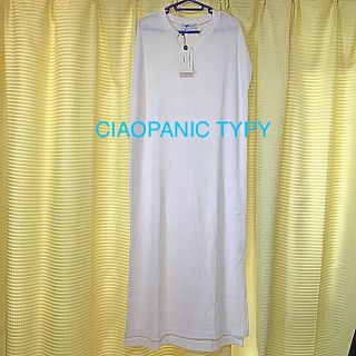 チャオパニックティピー(CIAOPANIC TYPY)のCIAOPANIC TYPY サーマルスキッパーマキシワンピース(ロングワンピース/マキシワンピース)