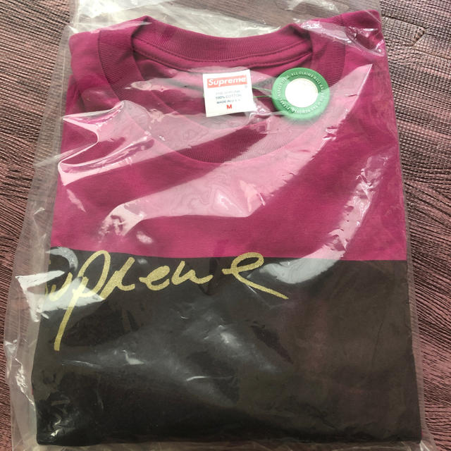 M 新品　Supreme Mary J. Blige Tee magenta