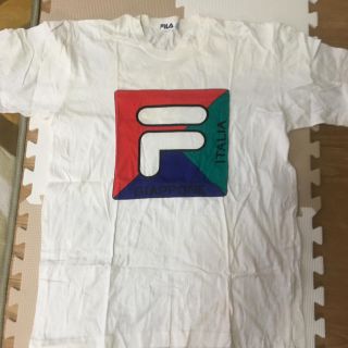 フィラ(FILA)のFILA フィラビンテージTシャツ　L程度(Tシャツ/カットソー(半袖/袖なし))