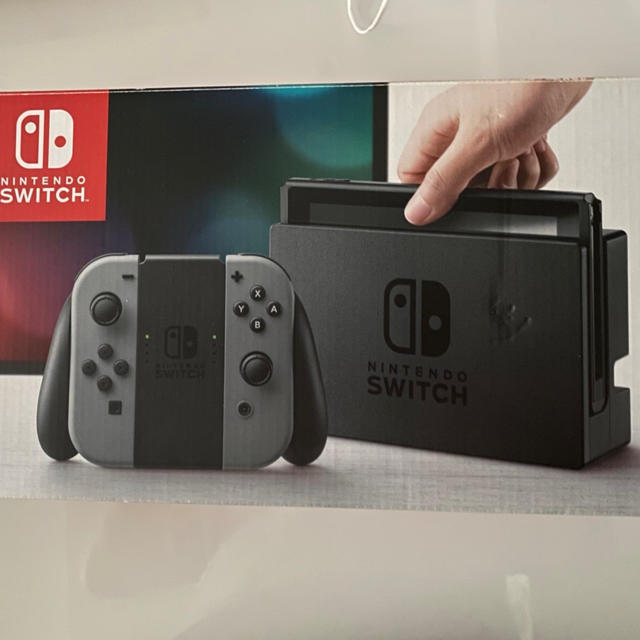 Nintendo Switch - 中古 Nintendo Switch 本体 旧型 グレーの通販 by しゅん's shop｜ニンテンドー