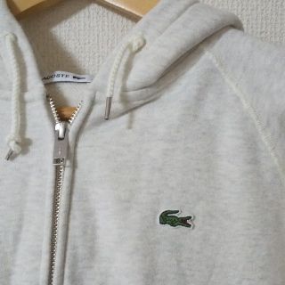 ラコステ(LACOSTE)のあき様専用 LACOSTE 生成り色パーカー(パーカー)