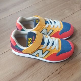 ニューバランス(New Balance)の箱なし ニューバランススニーカー IZ996 イエローマルチ   19.0cm(スニーカー)