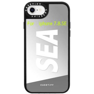 シー(SEA)のwind and sea iphone8ケース　(iPhoneケース)