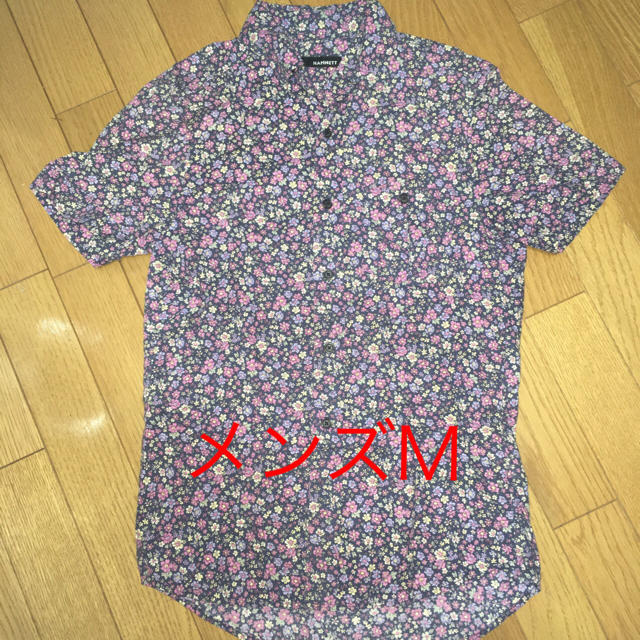 HAMNETT(ハムネット)のHAMNETT メンズM 花柄シャツ　半袖 メンズのトップス(シャツ)の商品写真