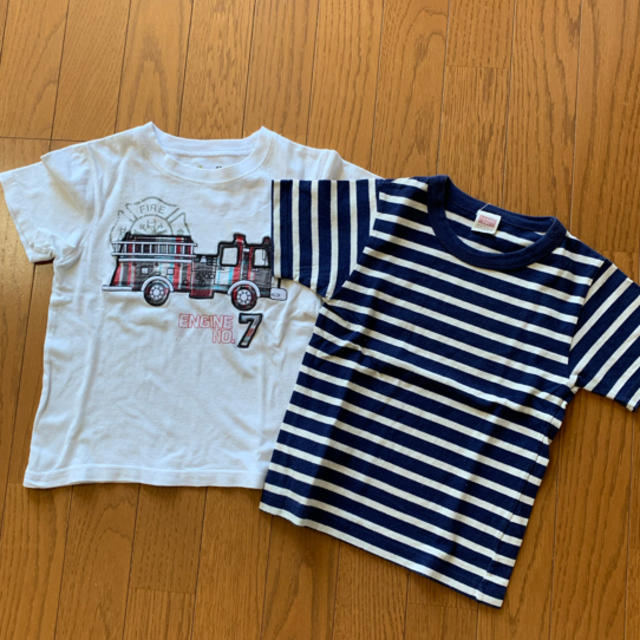 U.S NAVAL(ユーエスネーバル)のU.S NAVAL 他サイズ3T 2枚組 キッズ/ベビー/マタニティのキッズ服男の子用(90cm~)(Tシャツ/カットソー)の商品写真