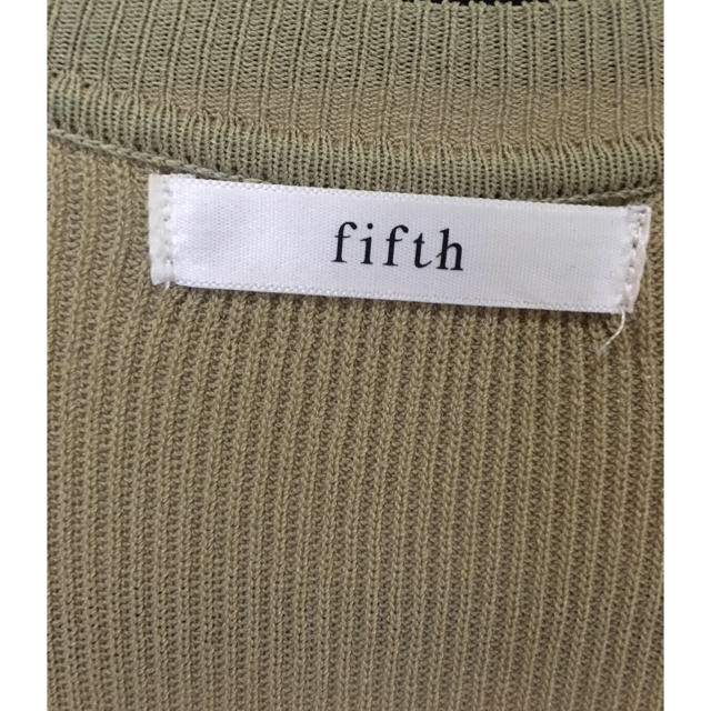 fifth(フィフス)のfifth サマーニット レディースのトップス(カットソー(半袖/袖なし))の商品写真