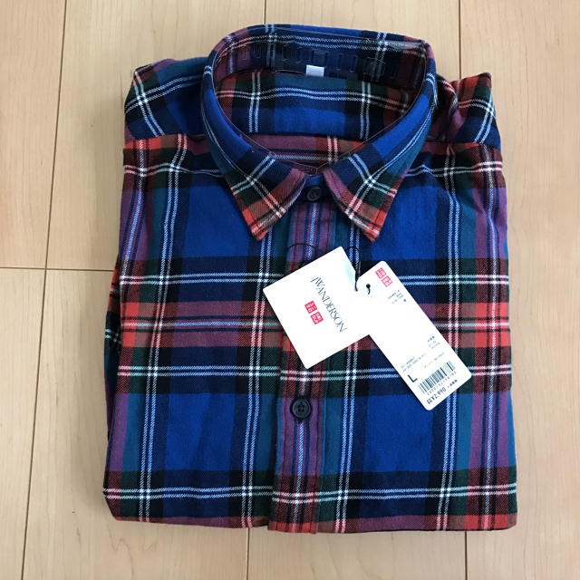 UNIQLO(ユニクロ)のUNIQLO × J.W.Anderson　フランネルチェックシャツ メンズのトップス(シャツ)の商品写真