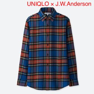 ユニクロ(UNIQLO)のUNIQLO × J.W.Anderson　フランネルチェックシャツ(シャツ)