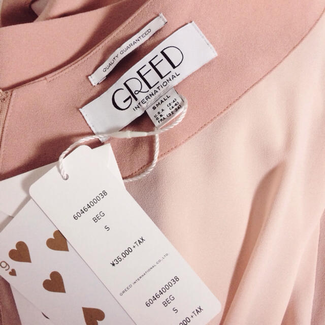 人気定番定番 GREED - 新品半額 GREED ワンピース ピンクの通販 by non_haru★3日以内発送致します|グリードならラクマ 格安豊富な