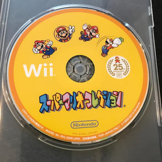 Wii スーパーマリオコレクション　ディスクのみ(家庭用ゲームソフト)