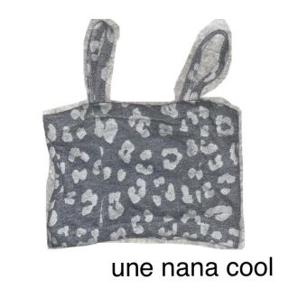 ウンナナクール(une nana cool)のune nana cool♡カップ付きキャミソール(ルームウェア)