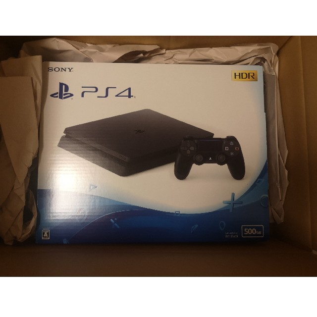 PS4 本体 未使用 ジェットブラック 500GB CUH-2200AB01