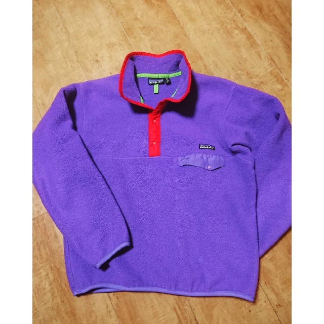 ジャケット/アウター８０s★希少好配色★Patagonia snap -t fleece