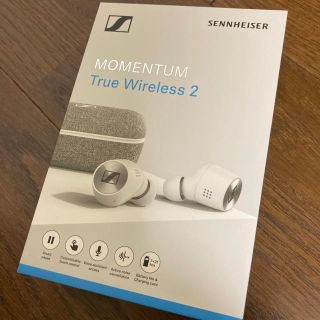 ゼンハイザー(SENNHEISER)のSENNHEISER MOMENTUM True Wireless 2 ホワイト(ヘッドフォン/イヤフォン)