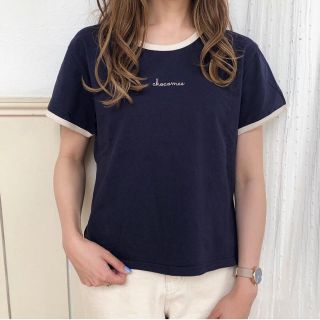 レトロガール(RETRO GIRL)のchocomee オリジナルリンガーTee(Tシャツ(半袖/袖なし))