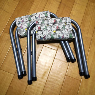 ロゴス(LOGOS)の新品◆LOGOSスヌーピー折り畳みチェア アウトドア椅子イスロゴスキャンプ(テーブル/チェア)